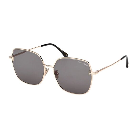 NEW TOM FORD WOMEN ROSE GOLD SUNGLASSES - Picture 1 of 3